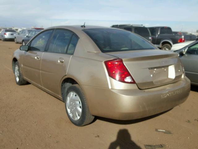 1G8AZ55F86Z128411 - 2006 SATURN ION LEVEL GOLD photo 3