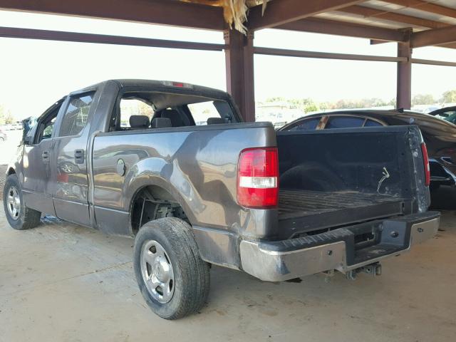 1FTRW12W06FB64206 - 2006 FORD F150 SUPER GRAY photo 3