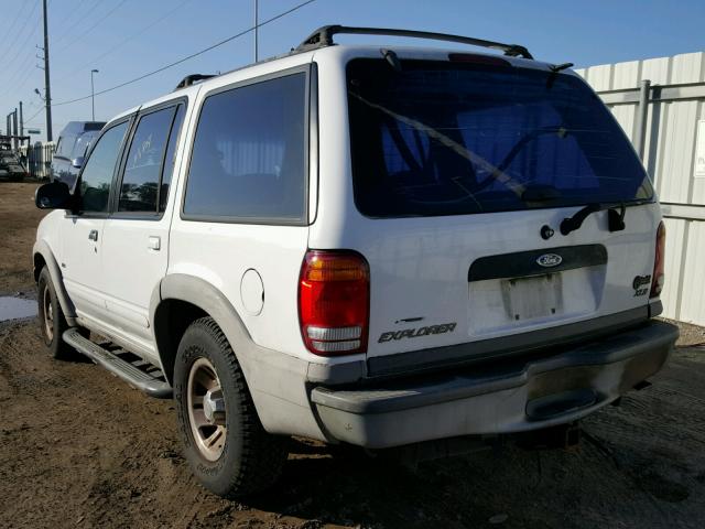 1FMZU34X4XUA10405 - 1999 FORD EXPLORER WHITE photo 3