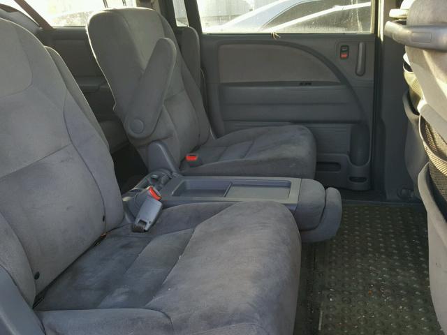 5FNRL38476B024152 - 2006 HONDA ODYSSEY EX GRAY photo 6