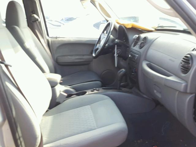 1J8GL48K17W643833 - 2007 JEEP LIBERTY SP SILVER photo 5