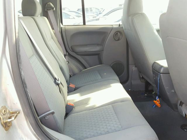 1J8GL48K17W643833 - 2007 JEEP LIBERTY SP SILVER photo 6