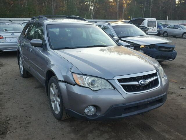 4S4BP62C887360596 - 2008 SUBARU OUTBACK 2. GRAY photo 1