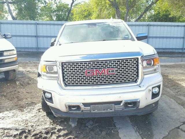 3GTU2WEJ8FG444702 - 2015 GMC SIERRA K15 WHITE photo 9