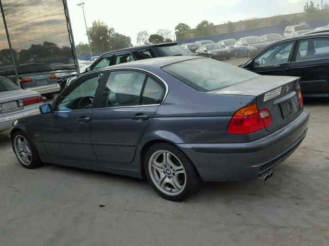 WBAAV53451FJ65782 - 2001 BMW 330 I GRAY photo 3