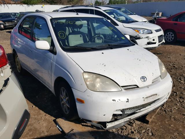 JT2BK12U130088093 - 2003 TOYOTA PRIUS WHITE photo 1