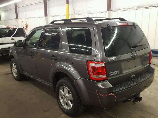 1FMCU0D72CKB22730 - 2012 FORD ESCAPE XLT CHARCOAL photo 3