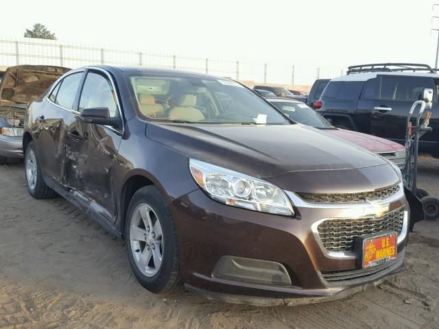 1G11C5SL0FF299018 - 2015 CHEVROLET MALIBU 1LT BROWN photo 1