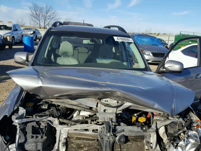 JF2SH6CC0AH794285 - 2010 SUBARU FORESTER 2 SILVER photo 7