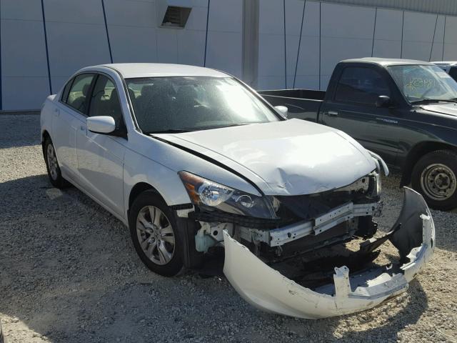 1HGCP26479A118294 - 2009 HONDA ACCORD LXP WHITE photo 1