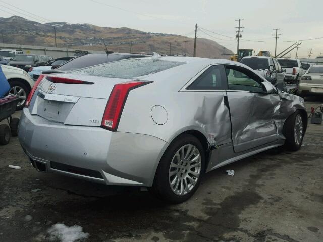 1G6DS1ED9B0134900 - 2011 CADILLAC CTS PREMIU SILVER photo 4