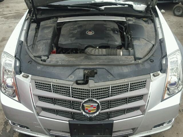 1G6DS1ED9B0134900 - 2011 CADILLAC CTS PREMIU SILVER photo 7