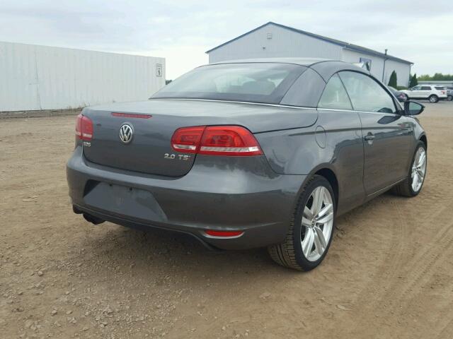 WVWFW8AH4FV004088 - 2015 VOLKSWAGEN EOS LUX 灰色 照片 4