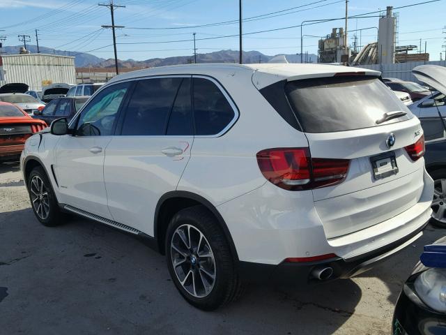 5UXKR2C32H0U24760 - 2017 BMW X5 SDRIVE3 WHITE photo 3