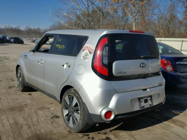 KNDJX3A57F7747980 - 2015 KIA SOUL ! SILVER photo 3