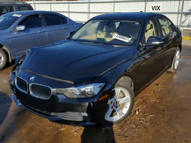 WBA3B1C58EPV79951 - 2014 BMW 320 I BLACK photo 2