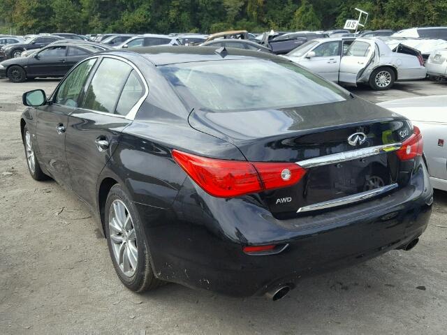 JN1EV7AR4HM831330 - 2017 INFINITI Q50 PREMIU BLACK photo 3