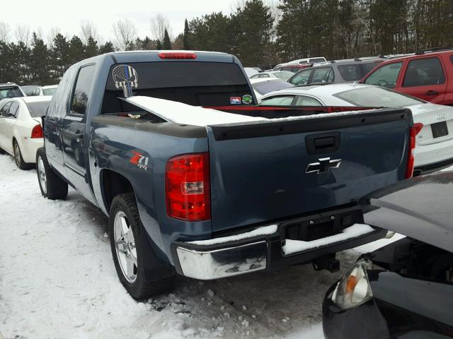 3GCPKSE75DG162119 - 2013 CHEVROLET SILVERADO GRAY photo 3