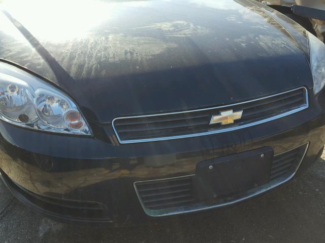 2G1WT58K969402496 - 2006 CHEVROLET IMPALA LT BLACK photo 9