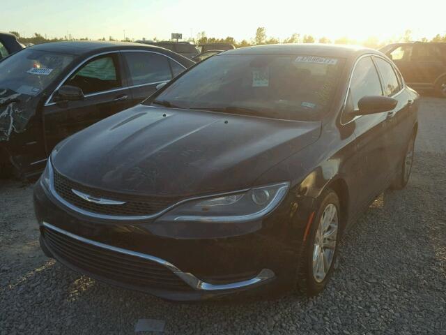 1C3CCCAB0FN660917 - 2015 CHRYSLER 200 LIMITE BLACK photo 2