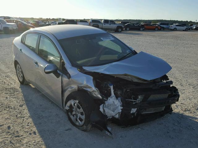 KNADM4A37H6034495 - 2017 KIA RIO LX SILVER photo 1