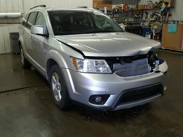 3D4PG1FG1BT527946 - 2011 DODGE JOURNEY MA SILVER photo 1