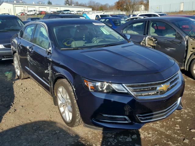 2G1145S39G9166507 - 2016 CHEVROLET IMPALA LTZ BLUE photo 1