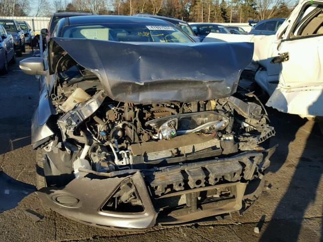 1FADP3K29DL158361 - 2013 FORD FOCUS SE GRAY photo 9