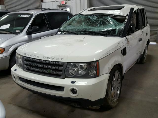 SALSF25436A929724 - 2006 LAND ROVER RANGE ROVE WHITE photo 2