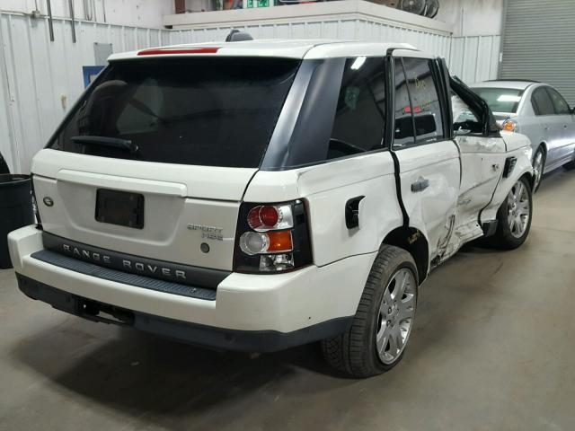 SALSF25436A929724 - 2006 LAND ROVER RANGE ROVE WHITE photo 4