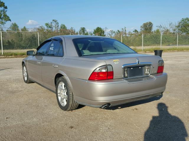 1LNHM87A33Y654416 - 2003 LINCOLN LS 金色 照片 3