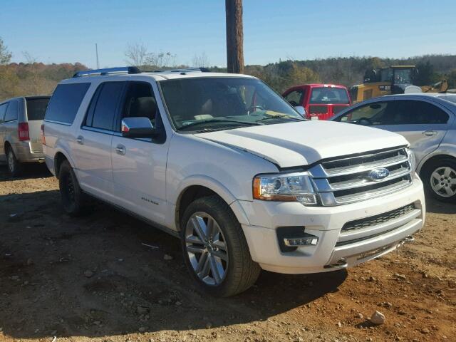 1FMJK1MT3FEF29944 - 2015 FORD EXPEDITION WHITE photo 1