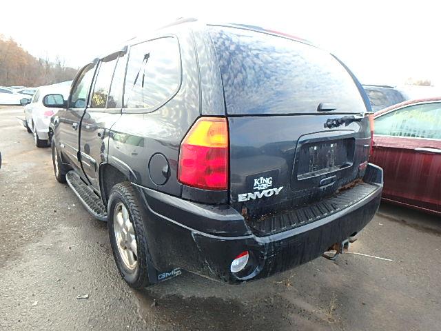 1GKDT13S922134187 - 2002 GMC ENVOY BLACK photo 3