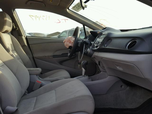 JHMZE2H78BS012361 - 2011 HONDA INSIGHT EX MAROON photo 5