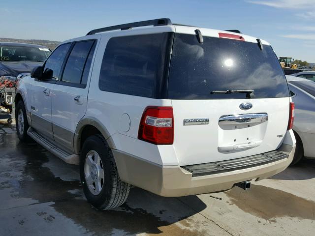 1FMFU17547LA34548 - 2007 FORD EXPEDITION WHITE photo 3