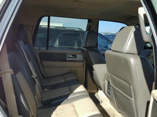 1FMFU17547LA34548 - 2007 FORD EXPEDITION WHITE photo 6