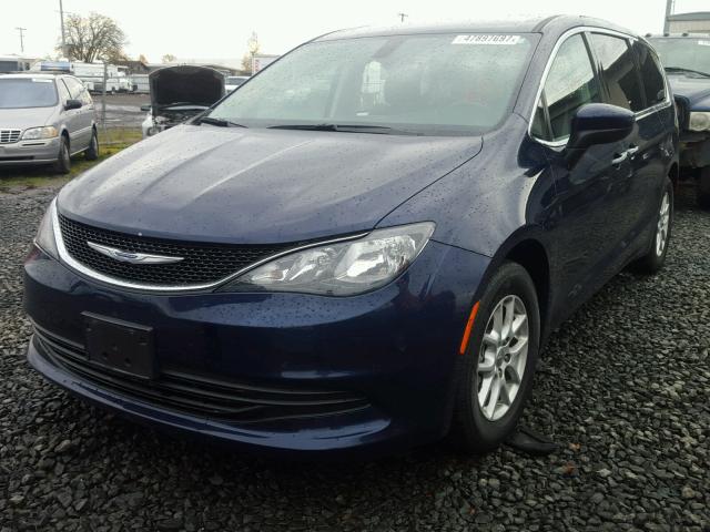 2C4RC1CG8HR512734 - 2017 CHRYSLER PACIFICA L BLUE photo 2