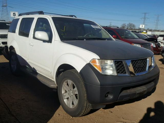 5N1AR18W65C726035 - 2005 NISSAN PATHFINDER TWO TONE photo 1