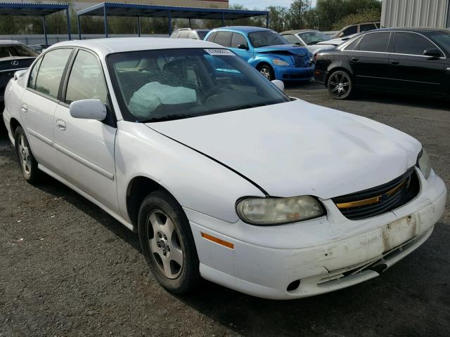 1G1NE52J63M582086 - 2003 CHEVROLET MALIBU LS WHITE photo 1