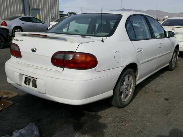 1G1NE52J63M582086 - 2003 CHEVROLET MALIBU LS WHITE photo 4