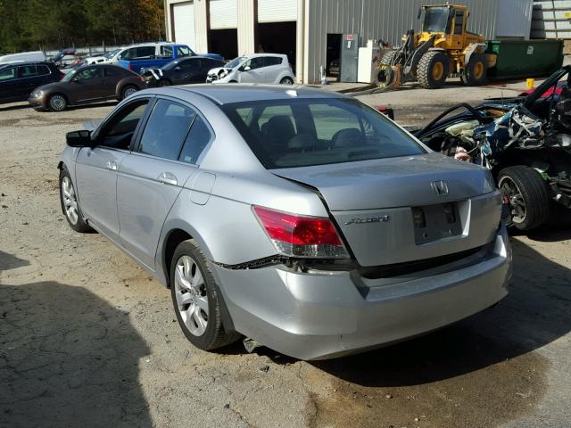 1HGCP26838A082797 - 2008 HONDA ACCORD EXL SILVER photo 3