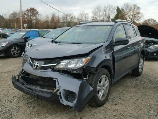 JTMBFREV1FD118785 - 2015 TOYOTA RAV4 LE GRAY photo 2