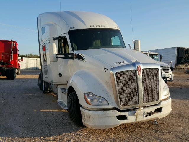 1XKYD49X0FJ438040 - 2015 KENWORTH CONSTRUCTI WHITE photo 1