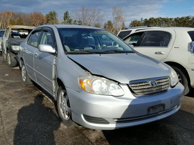 1NXBR32E18Z030519 - 2008 TOYOTA COROLLA CE GRAY photo 1