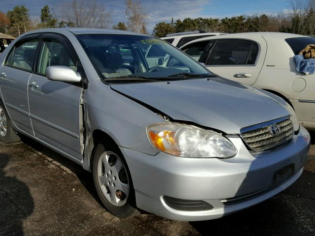 1NXBR32E18Z030519 - 2008 TOYOTA COROLLA CE GRAY photo 9