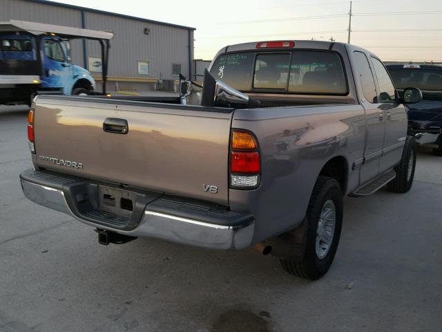 5TBRT3418YS042405 - 2000 TOYOTA TUNDRA ACC GRAY photo 4