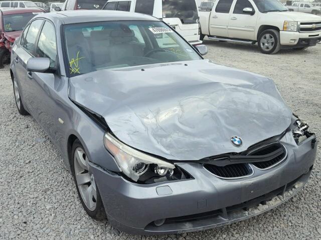 WBANE53546CK78531 - 2006 BMW 525 I GRAY photo 1