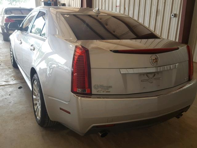 1G6DK5EV1A0113747 - 2010 CADILLAC CTS PERFOR Srebrny zdjęcie 3