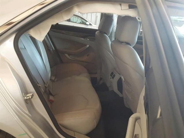 1G6DK5EV1A0113747 - 2010 CADILLAC CTS PERFOR Srebrny zdjęcie 6