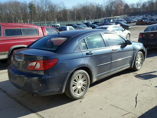 1C3LC56K07N532750 - 2007 CHRYSLER SEBRING TO BLUE photo 4